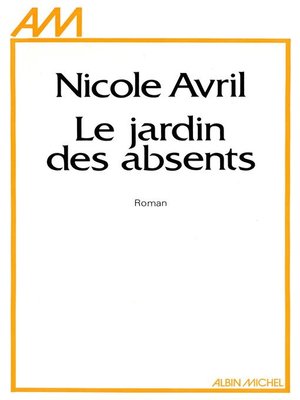 cover image of Le Jardin des absents